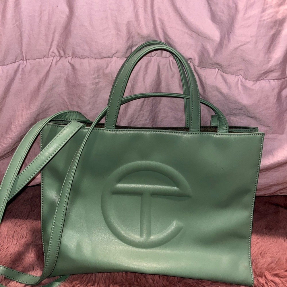 telfar bag green